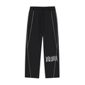 Reflection Striped Straight-Leg Sweatpants